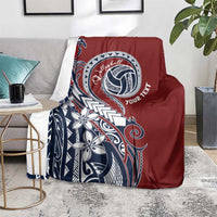 Polynesia Beach Volleyball Personalized Blanket Special LT7 - Polynesian Pride