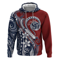 Polynesia Beach Volleyball Personalized Hoodie Special