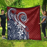 Polynesia Beach Volleyball Personalized Quilt Special LT7 - Polynesian Pride