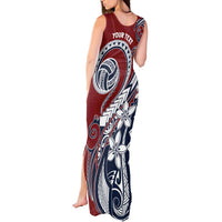 Polynesia Beach Volleyball Personalized Tank Maxi Dress Special LT7 - Polynesian Pride