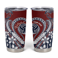 Polynesia Beach Volleyball Personalized Tumbler Cup Special