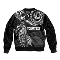 Personalised Father's Day American Samoa Bomber Jacket Polynesian Dad & Kid LT7 - Polynesian Pride
