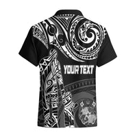 Personalised Father's Day Tonga Hawaiian Shirt Polynesian Dad & Kid LT7 - Polynesian Pride