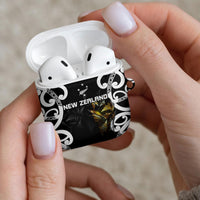 New Zealand WC2026 Black AirPods Case Silver Fern