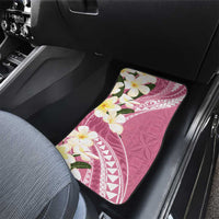 Aloha Hawaii Festive Car Mats Frangipani Lace Classic - Rosy