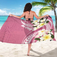 Aloha Hawaii Festive Sarong Frangipani Lace Classic - Rosy