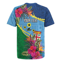 Personalized Malampa Fiji Day Together We Grow Rugby Jersey Special Tapa Mix - Polynesian Pride