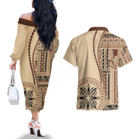 samoa-siapo-motif-couples-matching-off-the-shoulder-long-sleeve-dress-and-hawaiian-shirt-classic-style
