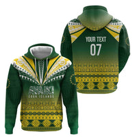 Cook Islands Rugby Custom Zip Hoodie Kuki Avaiki LT7 - Polynesian Pride