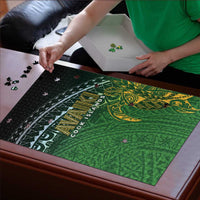 Cook Islands Rugby Kuki Avaiki Puzzle Tribal Turtle LT7 - Polynesian Pride