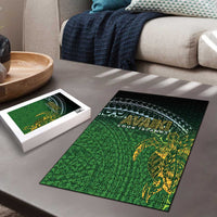 Cook Islands Rugby Kuki Avaiki Puzzle Tribal Turtle LT7 - Polynesian Pride