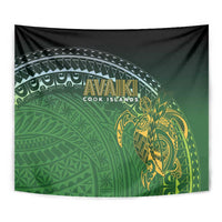 Cook Islands Rugby Kuki Avaiki Tapestry Tribal Turtle LT7 - Polynesian Pride
