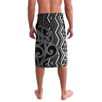 Maori Taniko Patterns Lavalava Black Patiki Motifs Mix Whakairo Ngaru