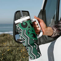 Maori Taniko Patterns Tumbler With Handle Pounamu Patiki Motifs Mix Whakairo Ngaru