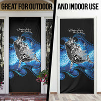 Maori Matariki Te Araroa Paikea Starry Door Cover Tangaroa Whakatauki
