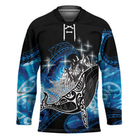 Maori Matariki Te Araroa Paikea Starry Hockey Jersey Tangaroa Whakatauki