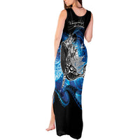 Maori Matariki Te Araroa Paikea Starry Tank Maxi Dress Tangaroa Whakatauki