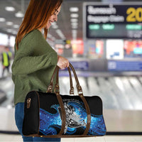 Maori Matariki Te Araroa Paikea Starry Travel Bag Tangaroa Whakatauki