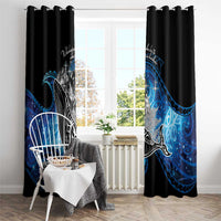 Maori Matariki Te Araroa Paikea Starry Window Curtain Tangaroa Whakatauki