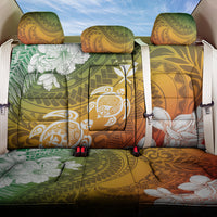 Kanaka Maoli Hawaii Flag Day Back Car Seat Cover Vibrant Frangipani