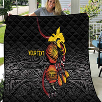 Personalized Papua New Guinea Milne Bay Quilt Bagi Necklace Mix Lime Pot Grunge