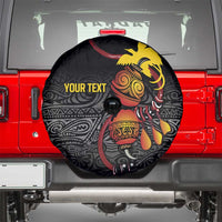 Personalized Papua New Guinea Milne Bay Spare Tire Cover Bagi Necklace Mix Lime Pot Grunge