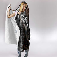 Aotearoa Maori - Australia Indigenous Hooded Blanket Koiri Whakairo Mix Aboriginal Art LT7 - Polynesian Pride
