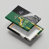 Rugby South Africa New Zealand Greatest Rivals Canvas Wall Art Tribal Motifs LT7 - Polynesian Pride