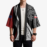 Aotearoa Maori Rugby Custom Kimono Kapa O Pango LT7 - Polynesian Pride