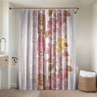 Christmas Aloha Hawaii Tiki Bathroom Set Hibiscus Spring Colors - Polynesian Pride