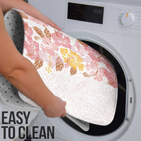 Christmas Aloha Hawaii Tiki Bathroom Set Hibiscus Spring Colors - Polynesian Pride