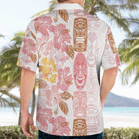 Christmas Aloha Hawaii Tiki Hawaiian Shirt Hibiscus Spring Colors - Polynesian Pride