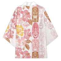 Christmas Aloha Hawaii Tiki Kimono Hibiscus Spring Colors - Polynesian Pride