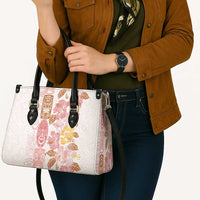 Christmas Aloha Hawaii Tiki Leather Bag Hibiscus Spring Colors - Polynesian Pride