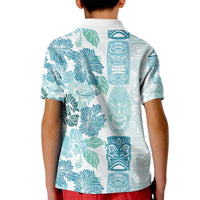 Christmas Aloha Hawaii Tiki Kid Polo Shirt Hibiscus Summer Colors - Polynesian Pride