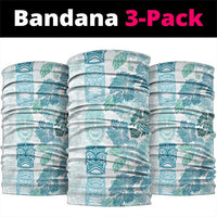 Christmas Aloha Hawaii Tiki Neck Gaiter Hibiscus Summer Colors - Polynesian Pride