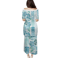 Christmas Aloha Hawaii Tiki Puletasi Hibiscus Summer Colors - Polynesian Pride