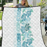 Christmas Aloha Hawaii Tiki Quilt Hibiscus Summer Colors - Polynesian Pride