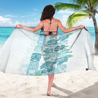 Christmas Aloha Hawaii Tiki Sarong Hibiscus Summer Colors - Polynesian Pride