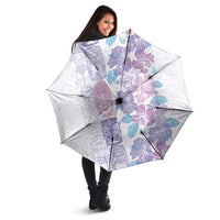 Christmas Aloha Hawaii Tiki Umbrella Hibiscus Winter Colors - Polynesian Pride