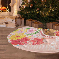 Aloha Hawaii Tree Skirt Kawaii Mele Kalikimaka - Pastel Fever
