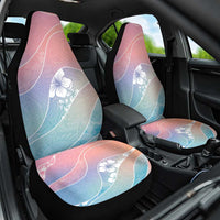 Aloha Hawaii Floral Tapa Car Seat Cover Patchwork Pastel Candy LT7 One Size Pastel - Polynesian Pride