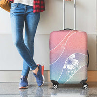 Aloha Hawaii Floral Tapa Luggage Cover Patchwork Pastel Candy LT7 - Polynesian Pride