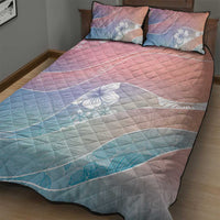 Aloha Hawaii Floral Tapa Quilt Bed Set Patchwork Pastel Candy LT7 - Polynesian Pride