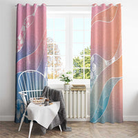 Aloha Hawaii Floral Tapa Window Curtain Patchwork Pastel Candy LT7 - Polynesian Pride