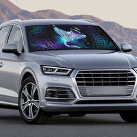 Polynesian Tala Manta Ray Auto Sun Shade Nowhere You Could Go That I Won't Be With You - Polynesian Pride