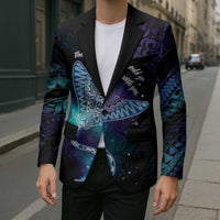 Polynesian Tala Manta Ray Blazer Nowhere You Could Go That I Won't Be With You - Polynesian Pride