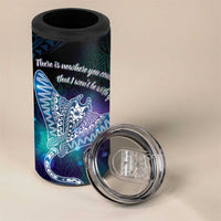 Polynesian Tala Manta Ray 4 in 1 Can Cooler Tumbler Nowhere You Could Go That I Won't Be With You - Polynesian Pride