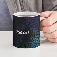 Polynesian Tala Manta Ray Ceramic Mug Nowhere You Could Go That I Won't Be With You - Polynesian Pride