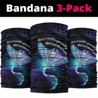 Polynesian Tala Manta Ray Neck Gaiter Nowhere You Could Go That I Won't Be With You - Polynesian Pride